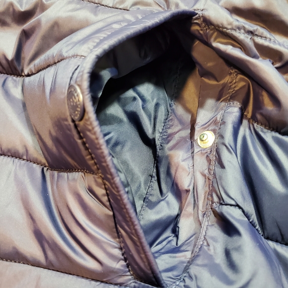 NEW Canada Weathergear Womens Puffer Quilted Sweater  Jacket Blue SIZE LARGE - Picture 11 of 13